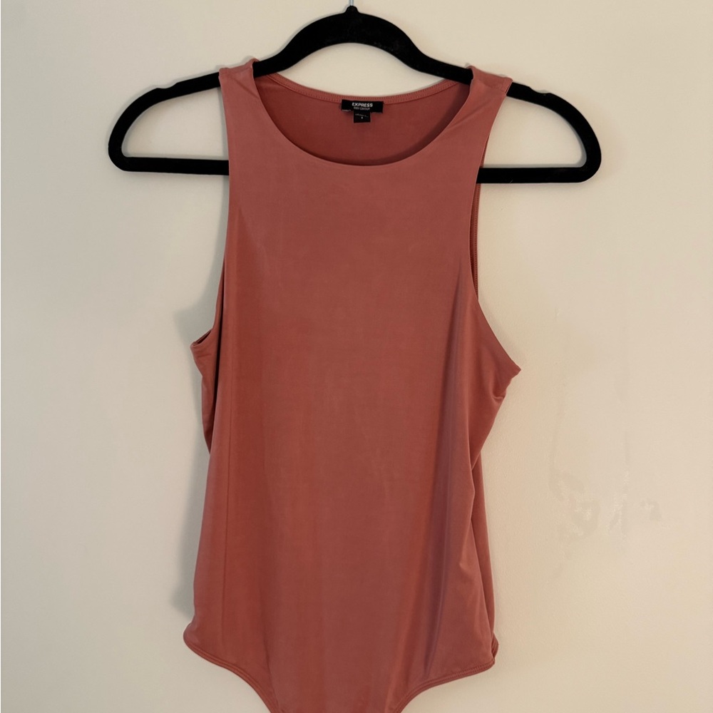 Express Mauve Sleeveless Bodysuit